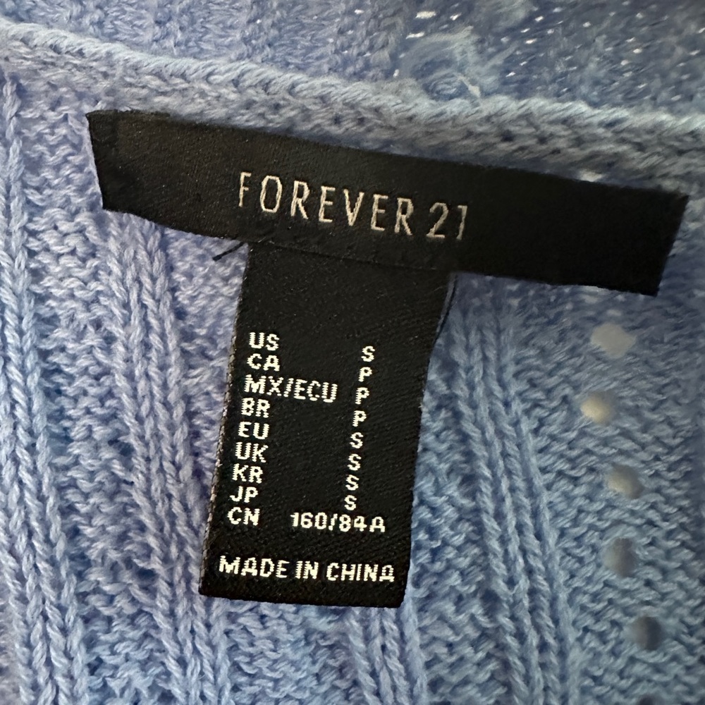 Forever 21 Button Down Sweater Vest - Picture 3 of 3